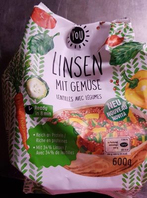 Lentilles aux légumes