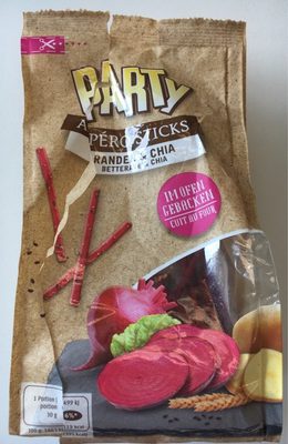 Party Apéro Sticks - Betterave & Chia
