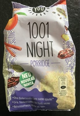 you 1001 night porridge