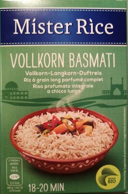 Vollkorn Basmatireis
