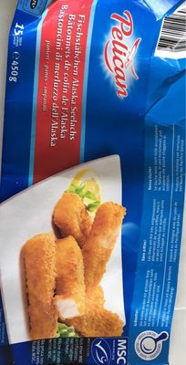 Batonnets de colin de l'alaska