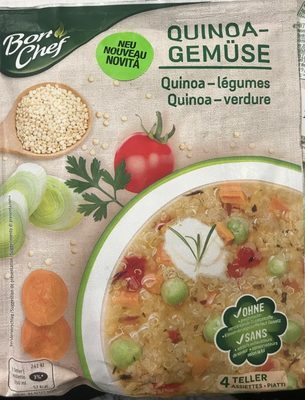 Quinoa-Légumes front packaging