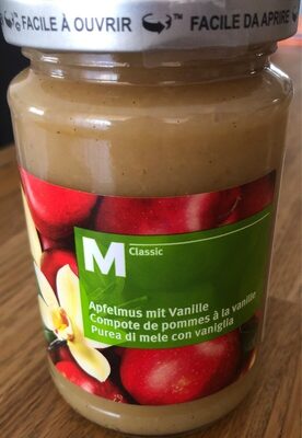 Compote de pommes à la vanille