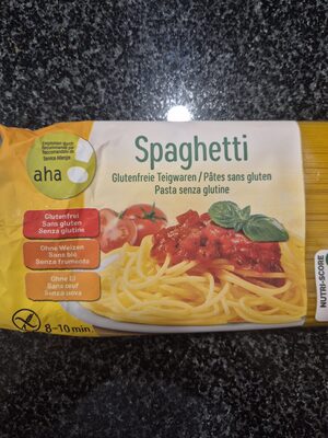 Spaghetti glutenfrei/sans gluten front packaging