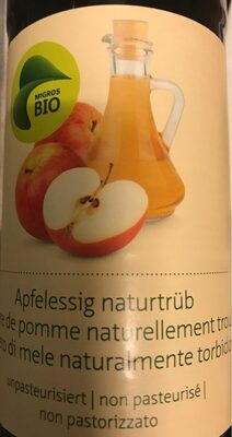 Migros, vinaigre de pomme naturellement trouble
