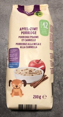 Porridge Pomme et Cannelle