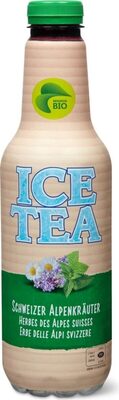 Ice Tea Herbes des Alpes Suisses front packaging