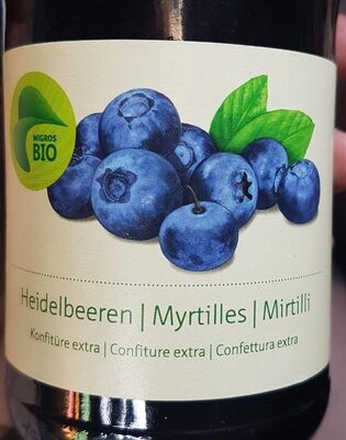 Confiture extra myrtilles