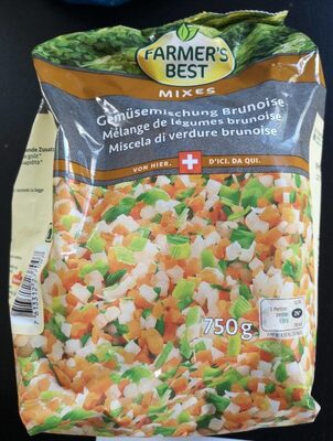 Mélange légumes brunoise