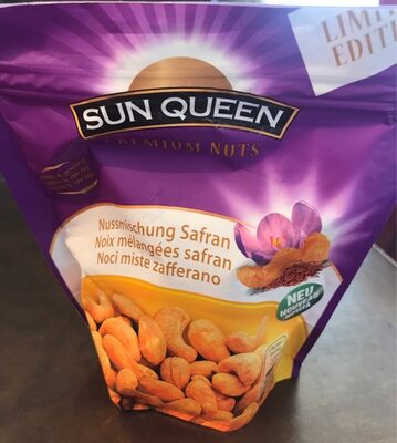 Noix melangées safran front packaging