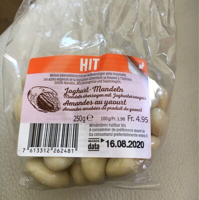 Amandes au yaourt