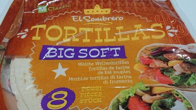 El Sombrero Tortillas Big Soft
