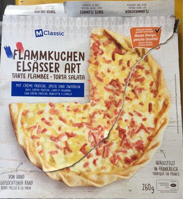 Flammkuchen Elsässer Art