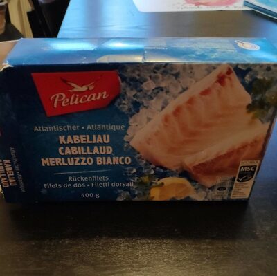 Cabillaud front packaging