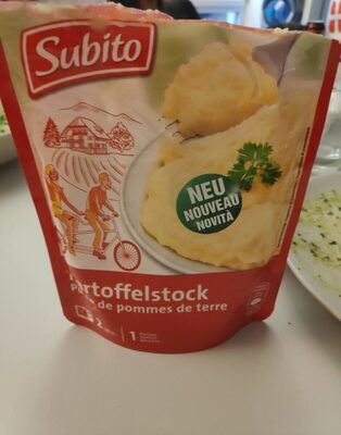 Purée de pomme de terre front packaging