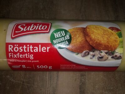 Röstitaler Fixfertig