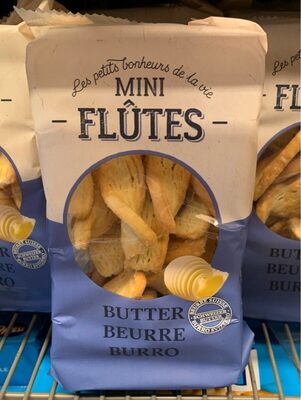 mini flûtes au beurre