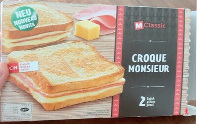 Croque Monsieur front packaging