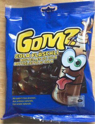 Bonbons bouteilles de cola front packaging