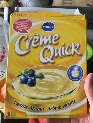 Creme Quick front packaging