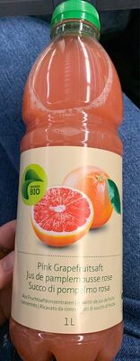 Jus de pamplemousse rose
