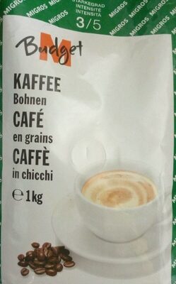 Café en grains front packaging