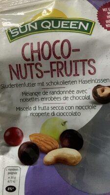 Choco-Nuts-Fruits