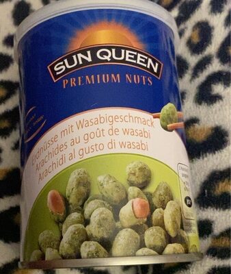 Arachides au goût de wasabi front packaging