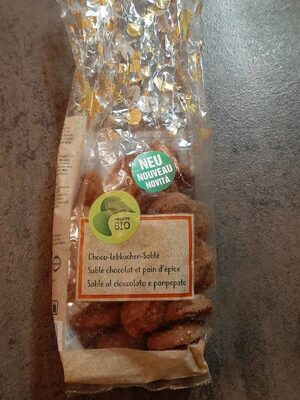 Sablé chocolat et pain d'épice