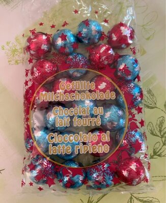 Chocolat au lait fourré