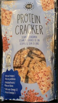 Protein cracker sesam & leinsamen