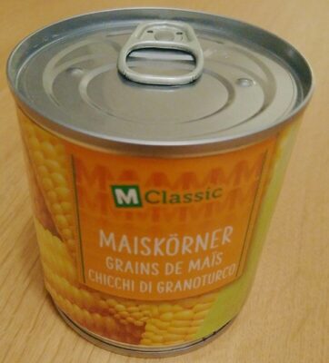 Maiskörner front packaging