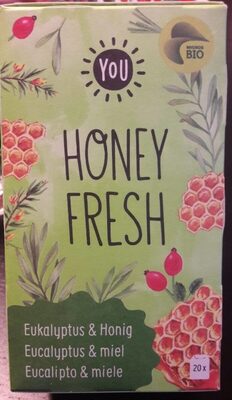 Tee Eucalyptus & Honig front packaging