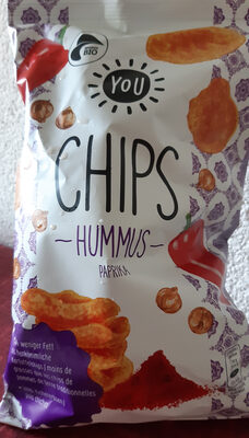 Paprikachips aus Kichererbsen