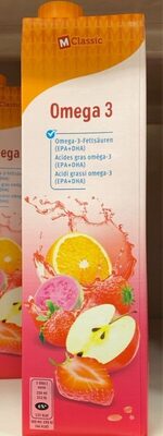 Omega 3 front packaging