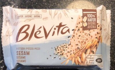 Sésame - biscuits à l'avoine front packaging