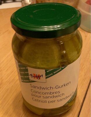 Concombre pour sandwich