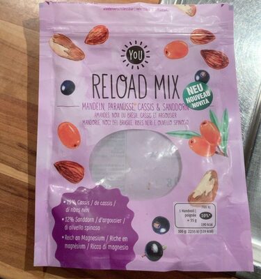 Reload mix front packaging