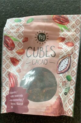 You Cacao Cubes front packaging