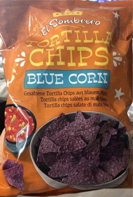 Tortilla chips blue corn