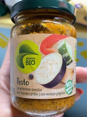 Pesto con verdure grigliate front packaging