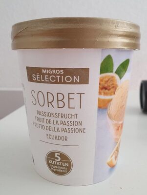 Sorbet fruit de la passion