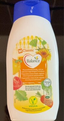 Balance front packaging