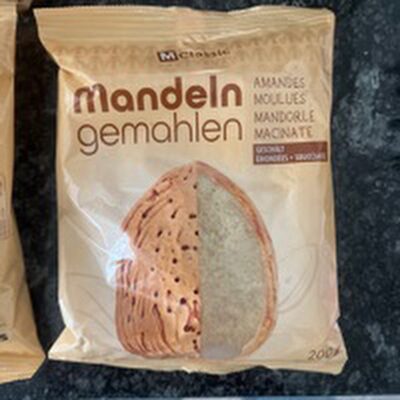 Mandeln gemahlen geschält