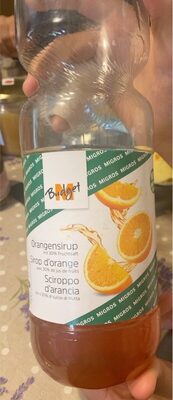 Sirop d’orange