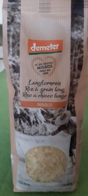 Langkornreis front packaging