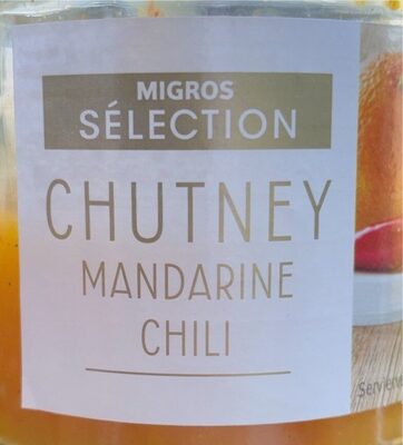 CHUTNEY mandarine chili