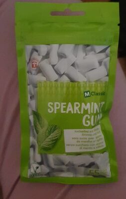 Spearmint gum
