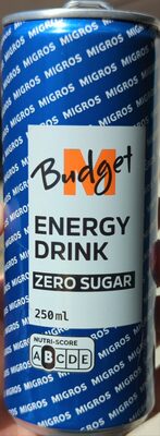 Energy Drink Zero sugar
