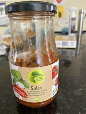 Salsa mit getrockneten Tomaten